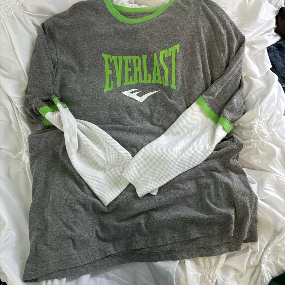 Oversized everlast thermal long sleeve